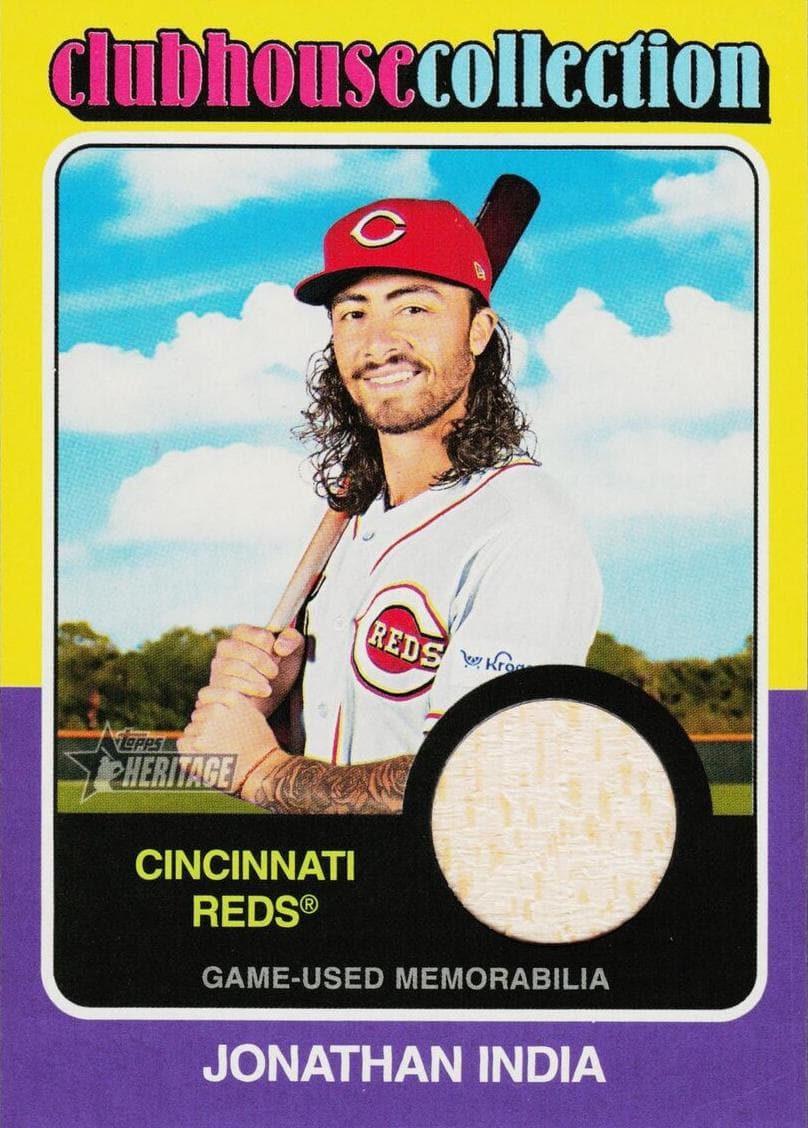 Jonathan India 2024 topps Topps Heritage