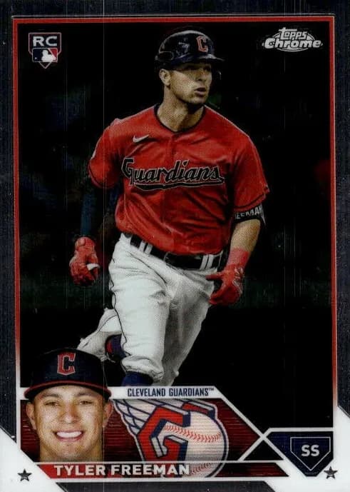 Tyler Freeman trading card