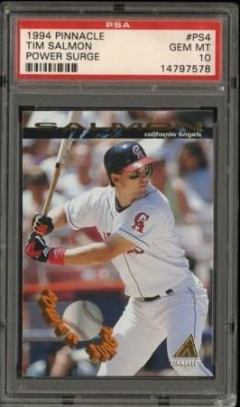 Tim Salmon 1994 unknown Pinnacle Power Surge