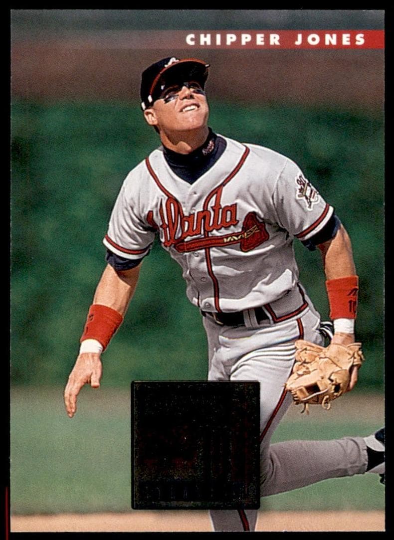 Chipper Jones 1996 panini Donruss
