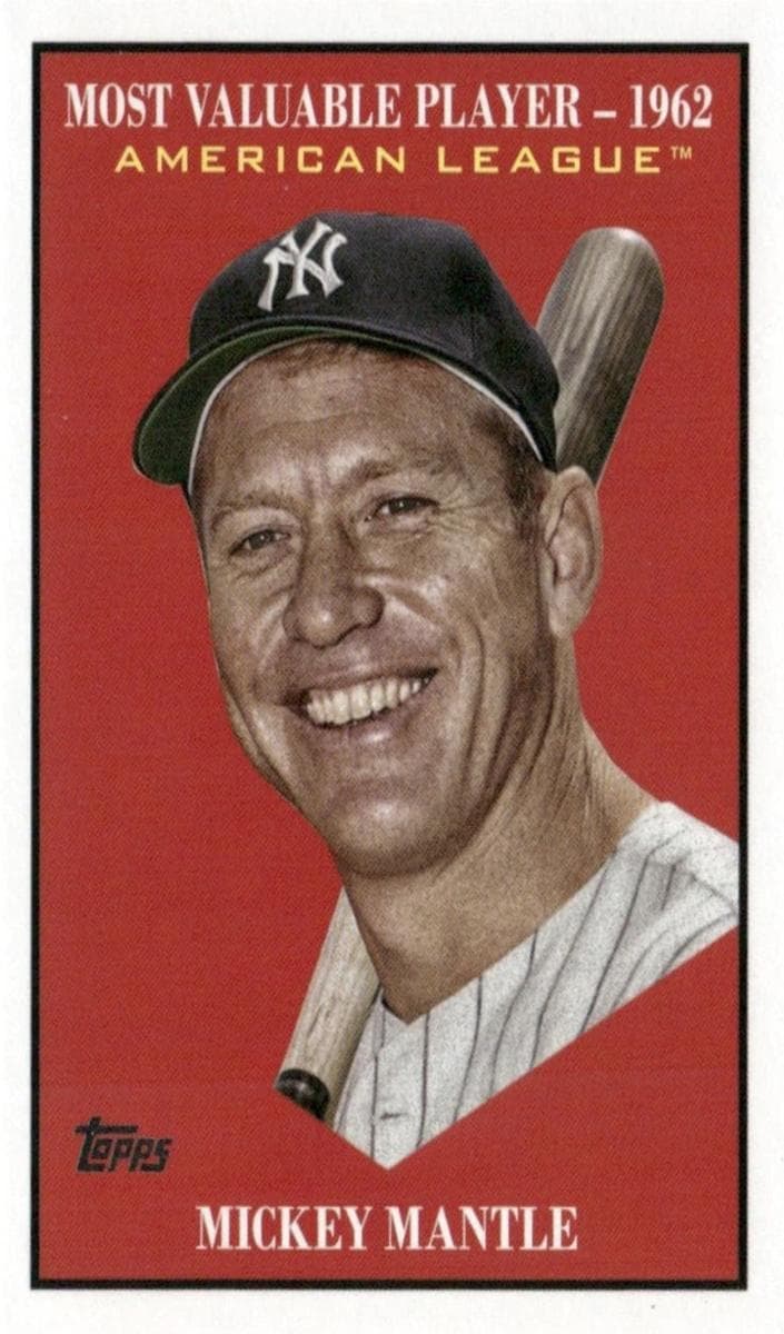Mickey Mantle 2025 topps Update Most Valuable