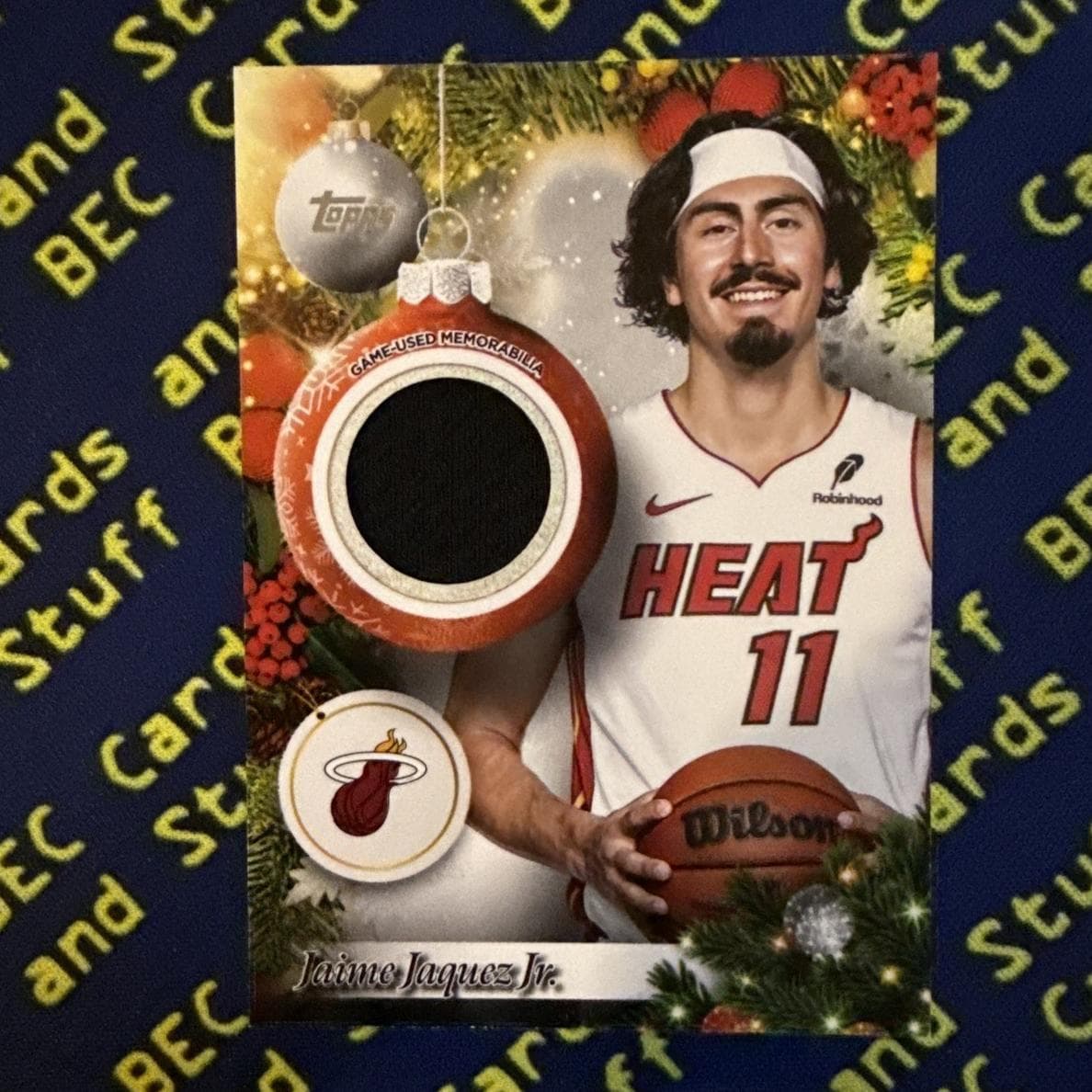 Jaime Jaquez Jr. 2025 topps Topps Holiday