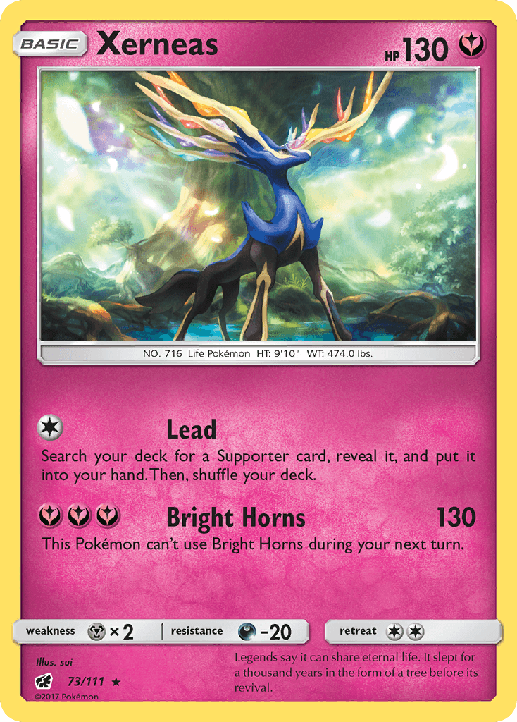 Xerneas 2017 Pokemon Crimson Invasion