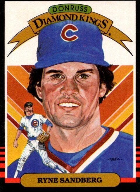 Ryne Sandberg 1985 leaf