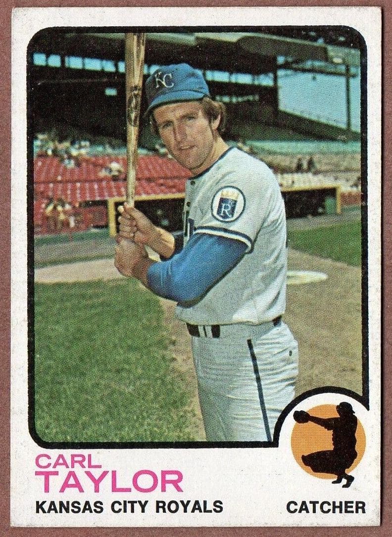 Carl Taylor 1973 topps Topps