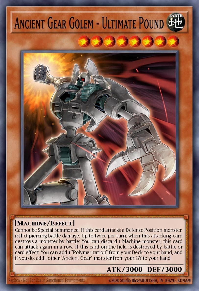Ancient Gear Golem - Ultimate Pound 2017 Yu-Gi-Oh!
