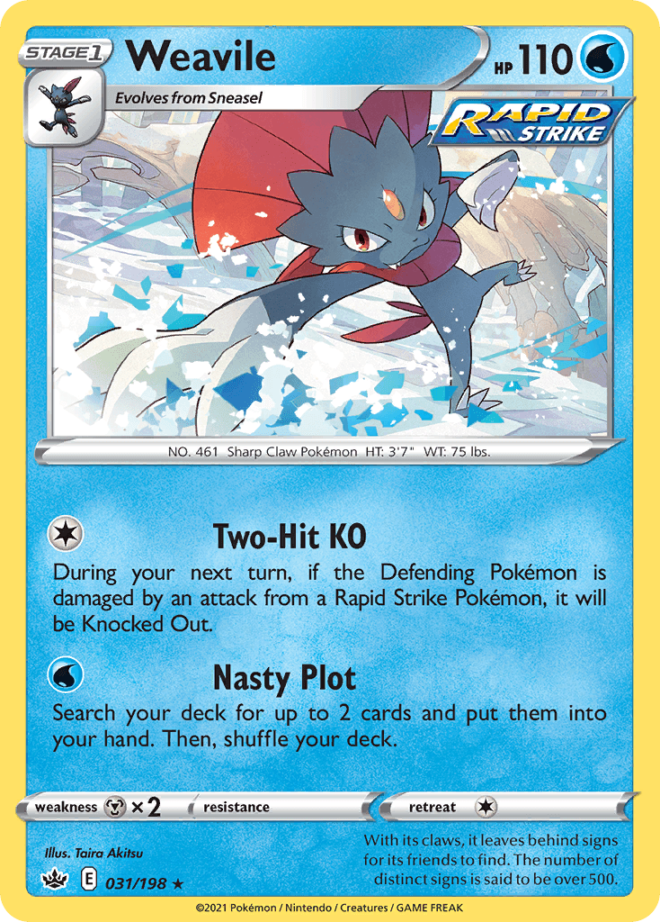 Weavile #31