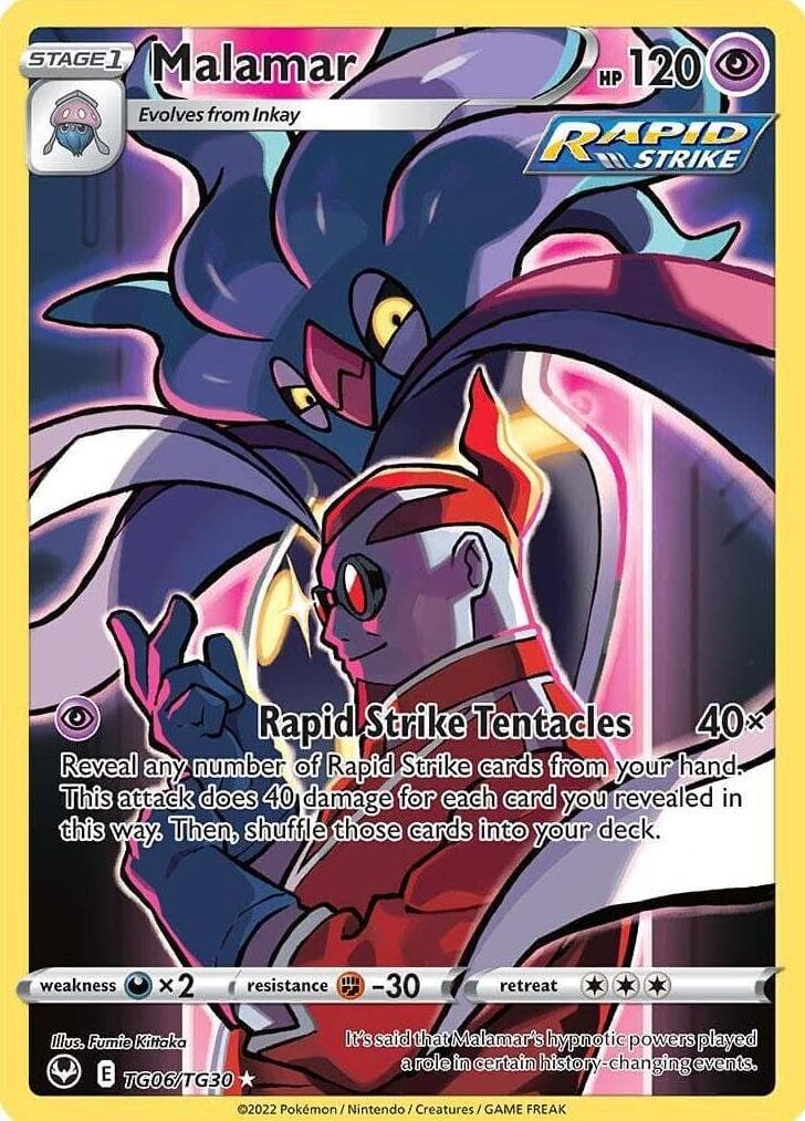 Malamar trading card