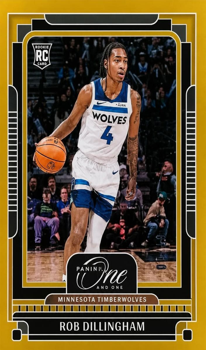 Rob Dillingham 2024 panini Panini One and One