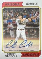 Corbin Carroll 2023 topps Topps Heritage