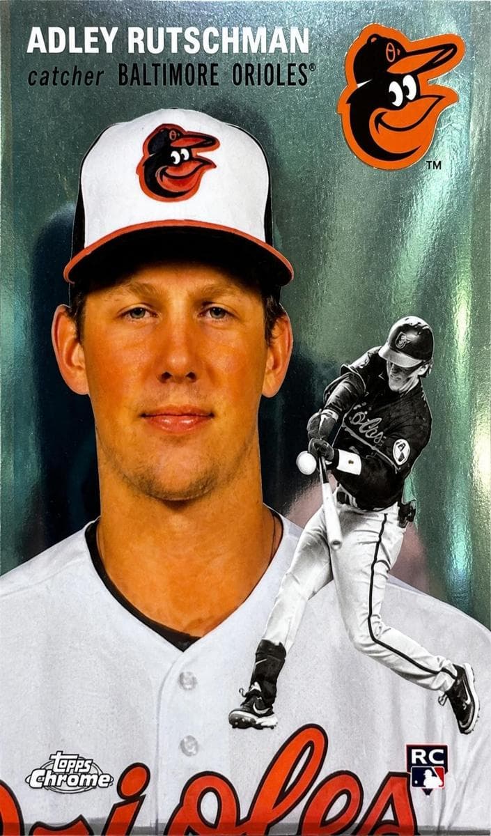 Adley Rutschman 2023 topps Topps Chrome Platinum Anniversary