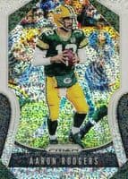 Aaron Rodgers 2019 panini Prizm FOTL Blue Shimmer