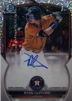 Ryan Clifford 2023 bowman Bowman Chrome Prospect Auto (1st)
