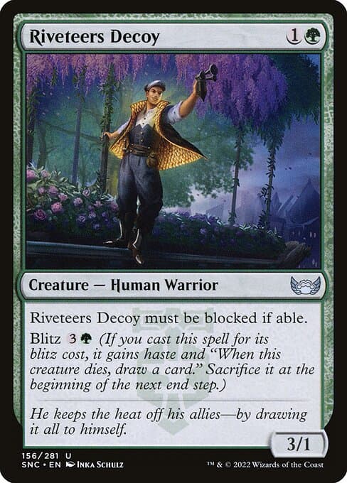 Riveteers Decoy 2022 Magic: The Gathering Streets of New Capenna