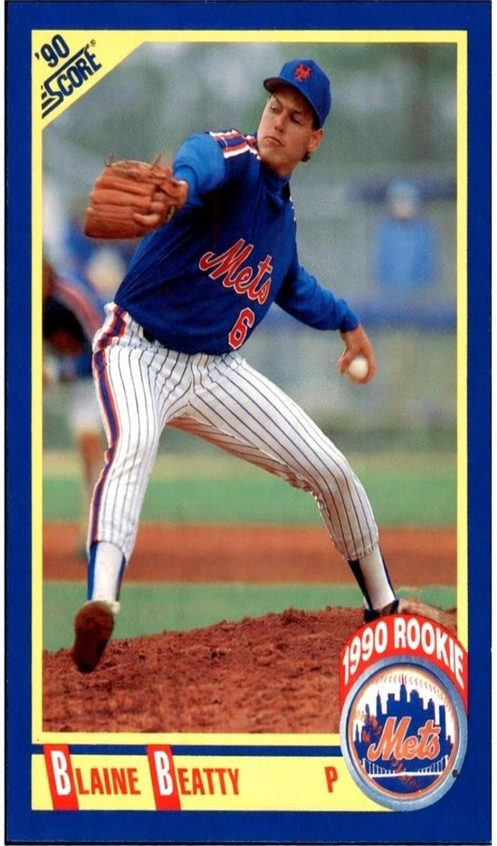 Blaine Beatty trading card