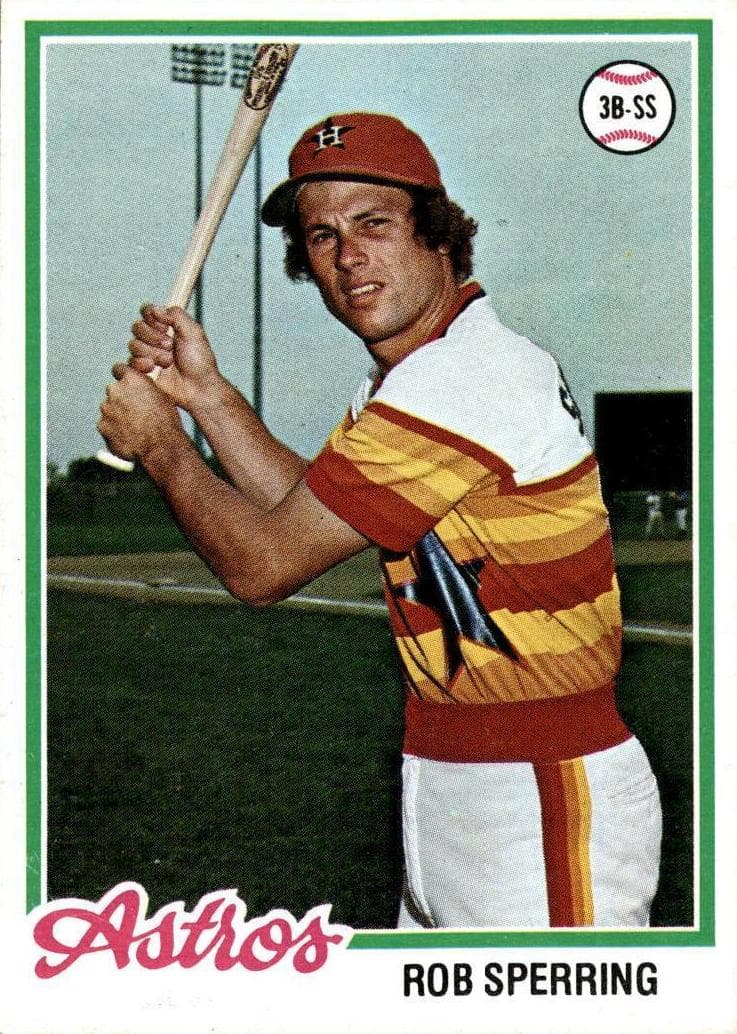 Rob Sperring 1978 topps Topps