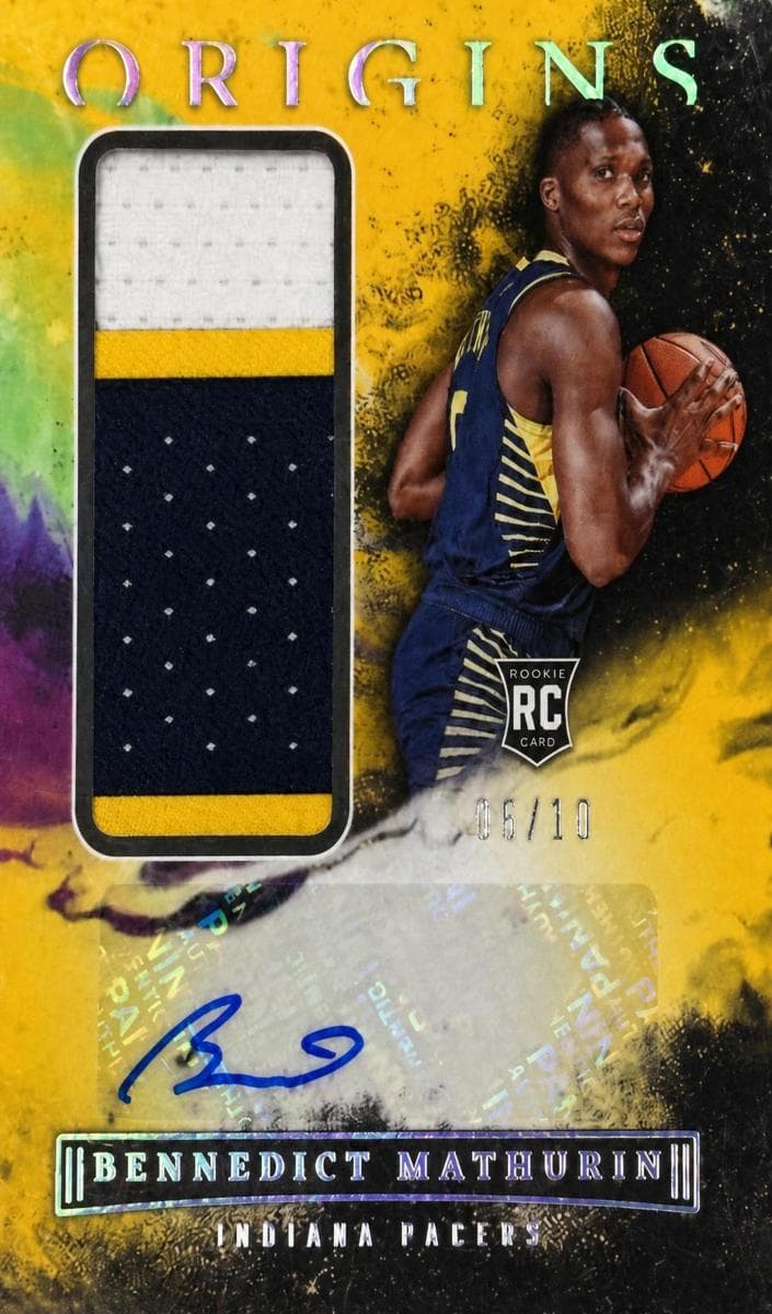 Bennedict Mathurin 2022 panini Panini Origins