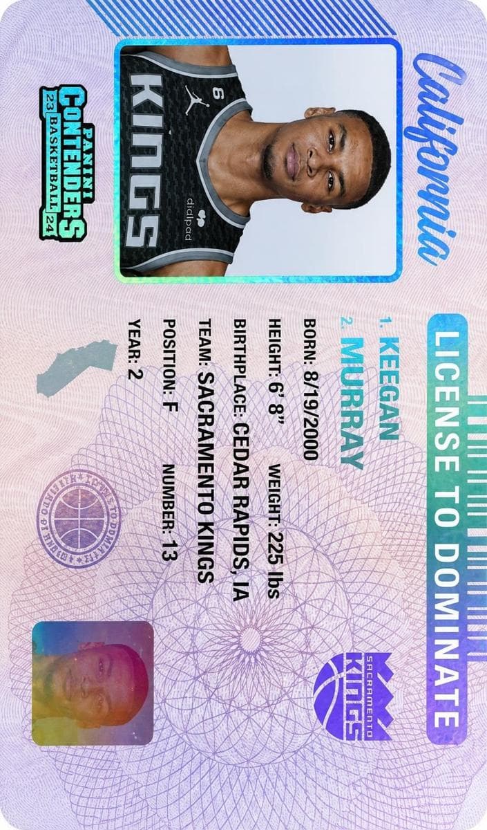 Keegan Murray 2023 panini Panini Contenders