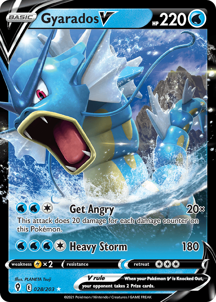 Gyarados V 2021 Pokemon