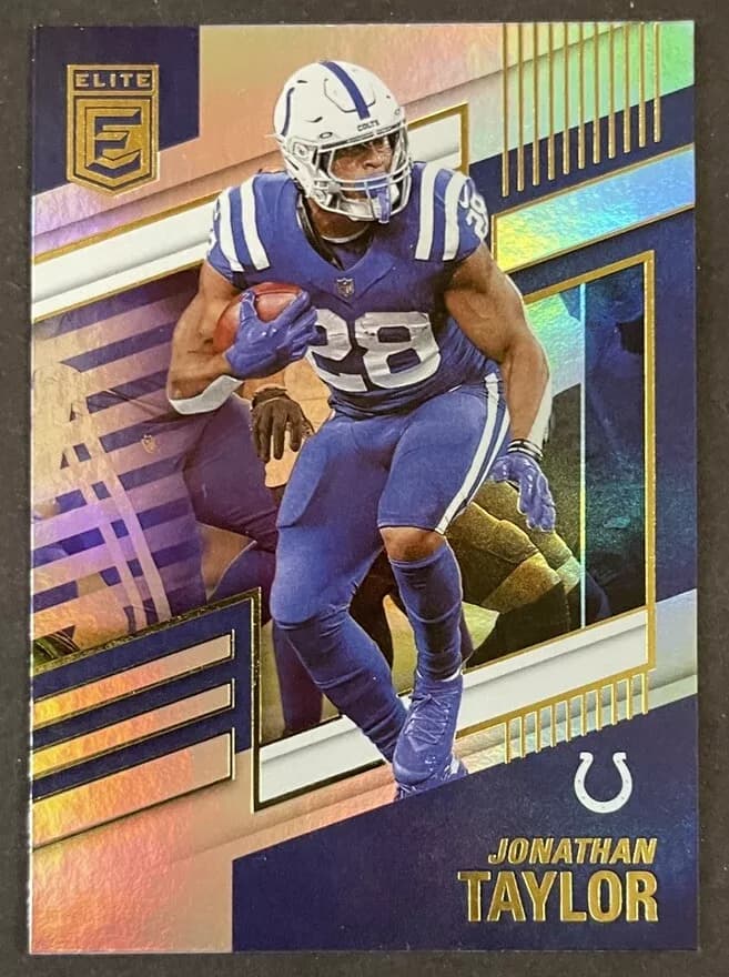 Jonathan Taylor 2022 panini Donruss Elite