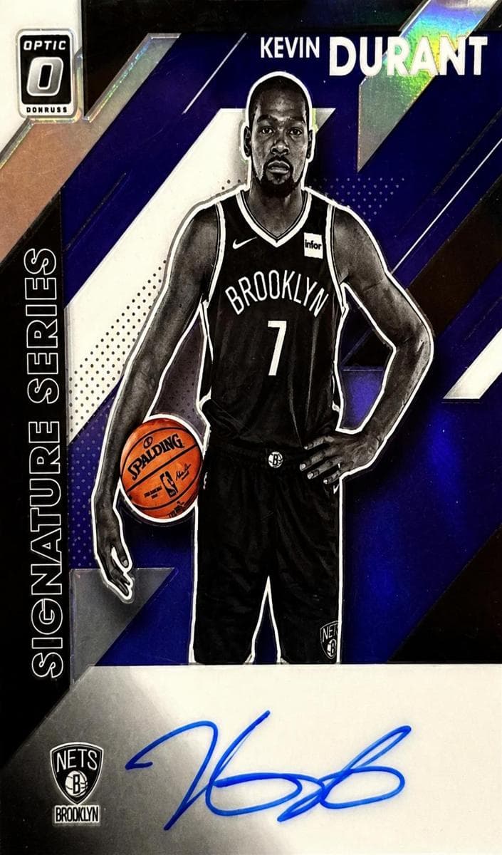 Kevin Durant 2019 panini Donruss Optic