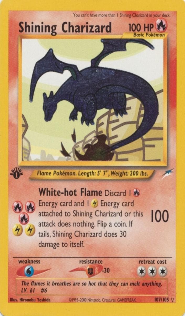 Shining Charizard #107