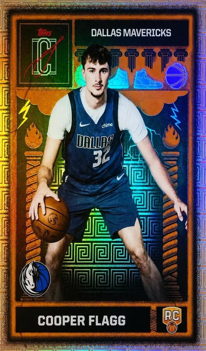 Cooper Flagg 2025 topps Topps Signature Class