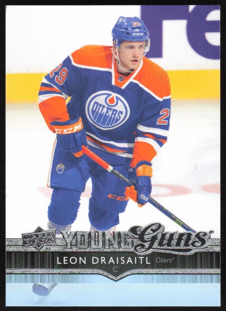 Leon Draisaitl 2014 Upper Deck rookie card
