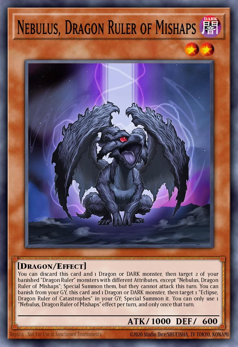 Nebulus, Dragon Ruler of Mishaps #ALIN-EN019