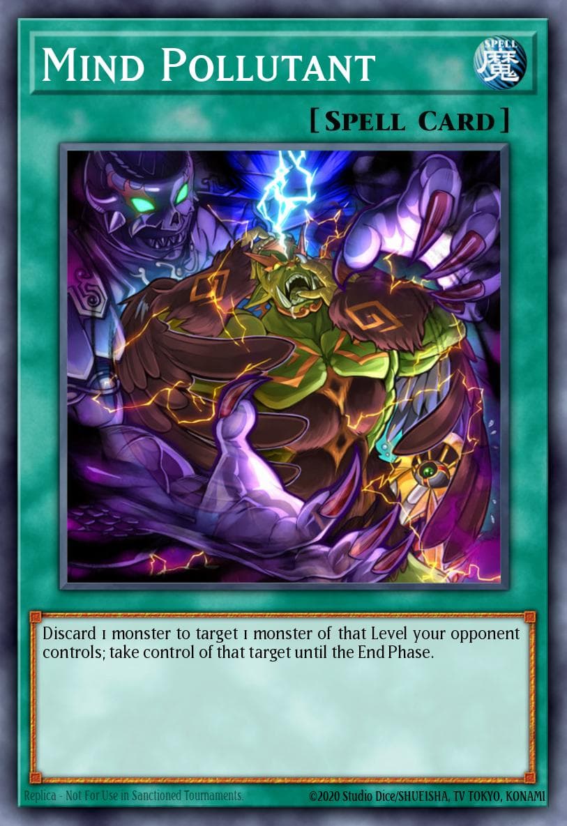 Mind Pollutant 2012 Yu-Gi-Oh! Japanese Abyss Rising