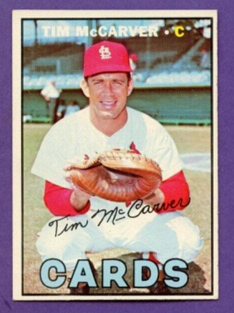 Tim McCarver 1967 topps Topps