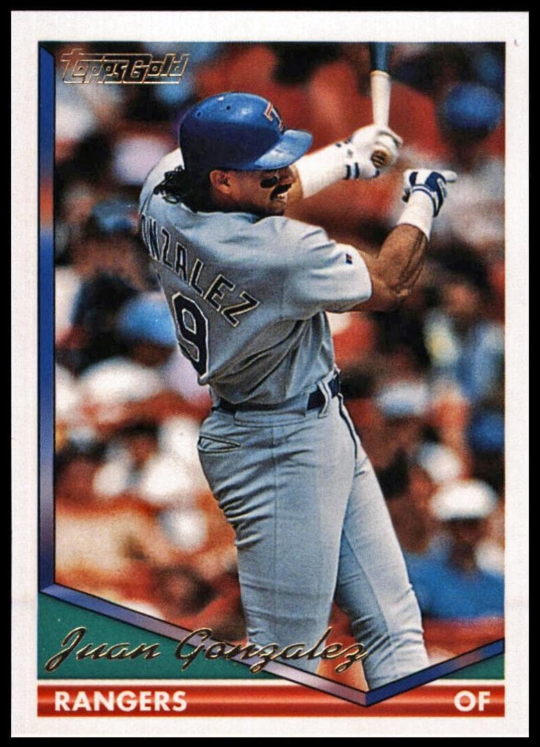 Juan Gonzalez 1994 topps Topps