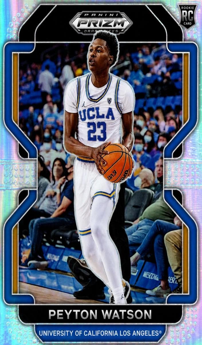 Peyton Watson 2022 panini Panini Prizm Draft Picks