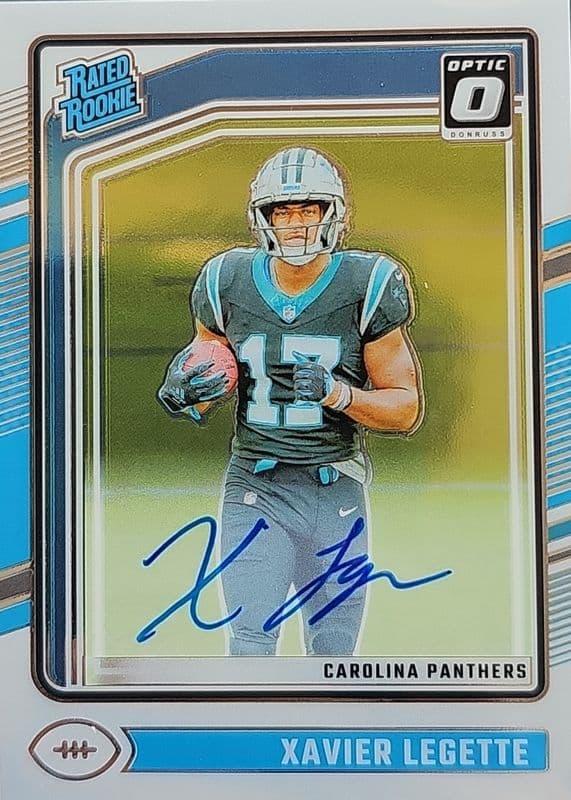 Xavier Legette 2024 panini Donruss Optic