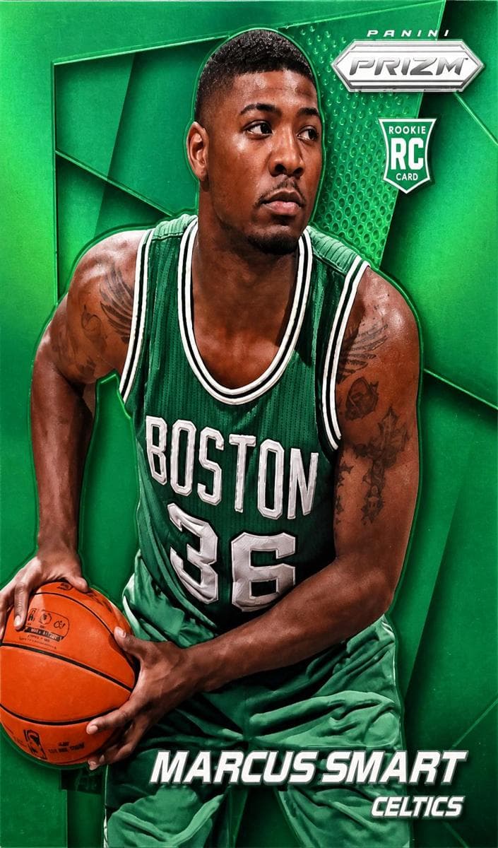 Marcus Smart 2014 panini Prizm Basketball Green