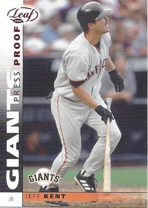 Jeff Kent 2002 leaf Leaf