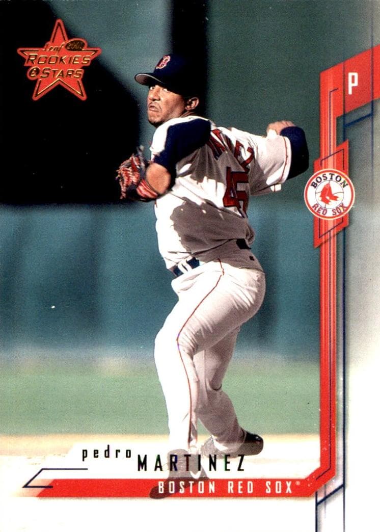 Pedro Martinez 2001 leaf Leaf Rookies & Stars
