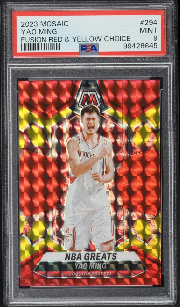 Yao Ming 2023 panini Panini Mosaic
