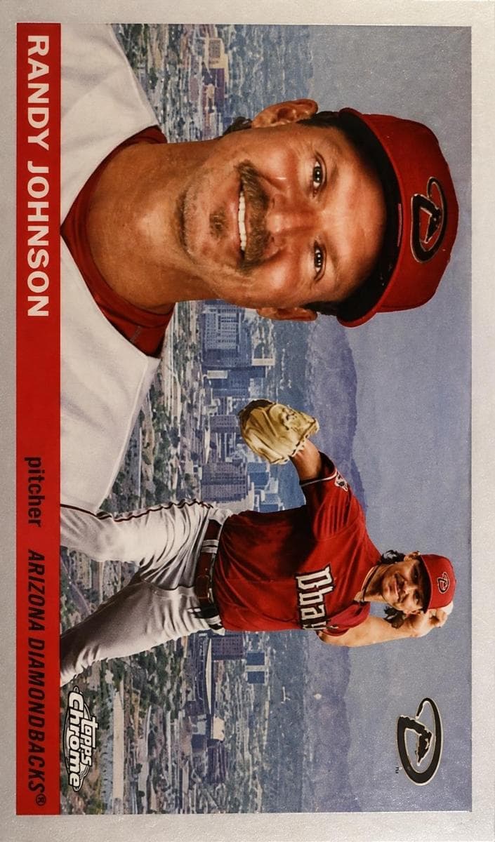 Randy Johnson 2025 topps Topps Chrome Platinum
