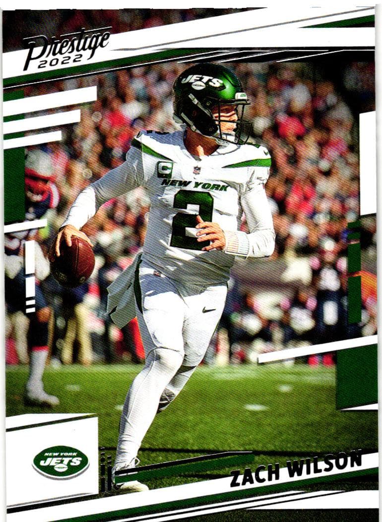 Zach Wilson 2022 panini Panini Prestige