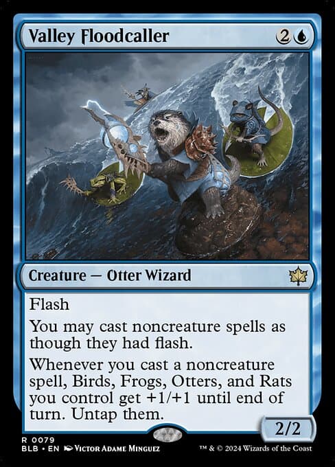 Valley Floodcaller 2024 Magic: The Gathering