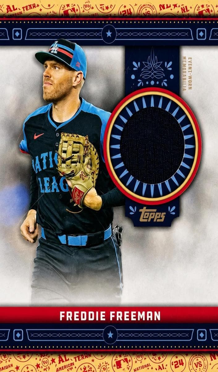 Freddie Freeman 2024 topps Topps Update