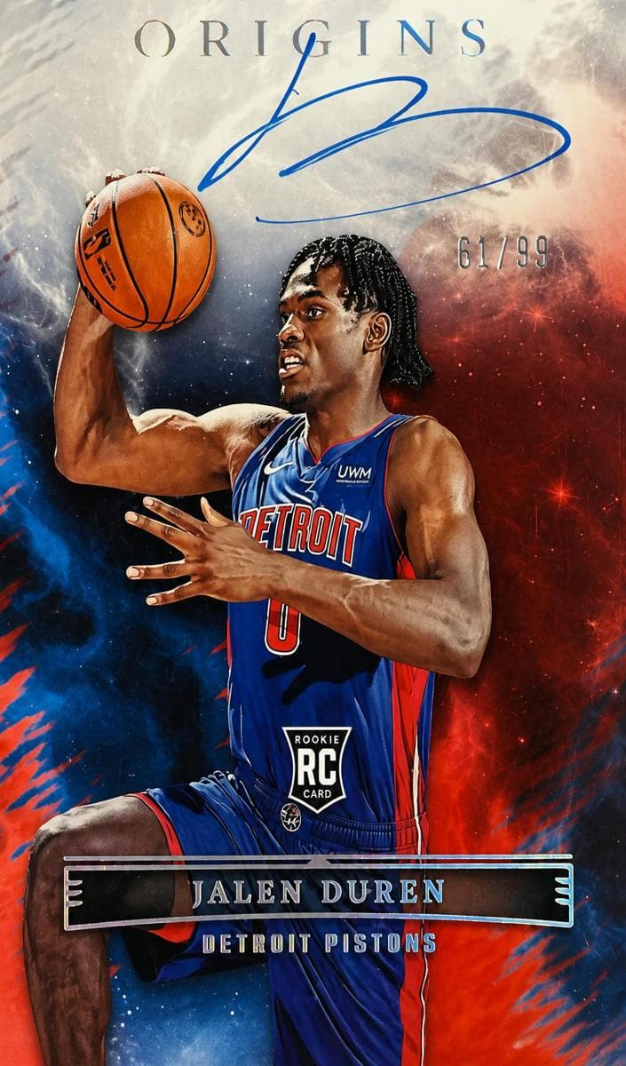 Jalen Duren 2022 panini Panini Origins