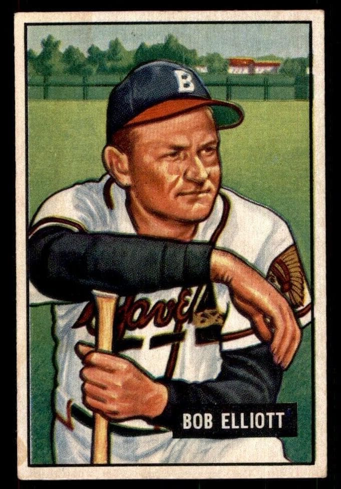Bob Elliott 1951 bowman Bowman