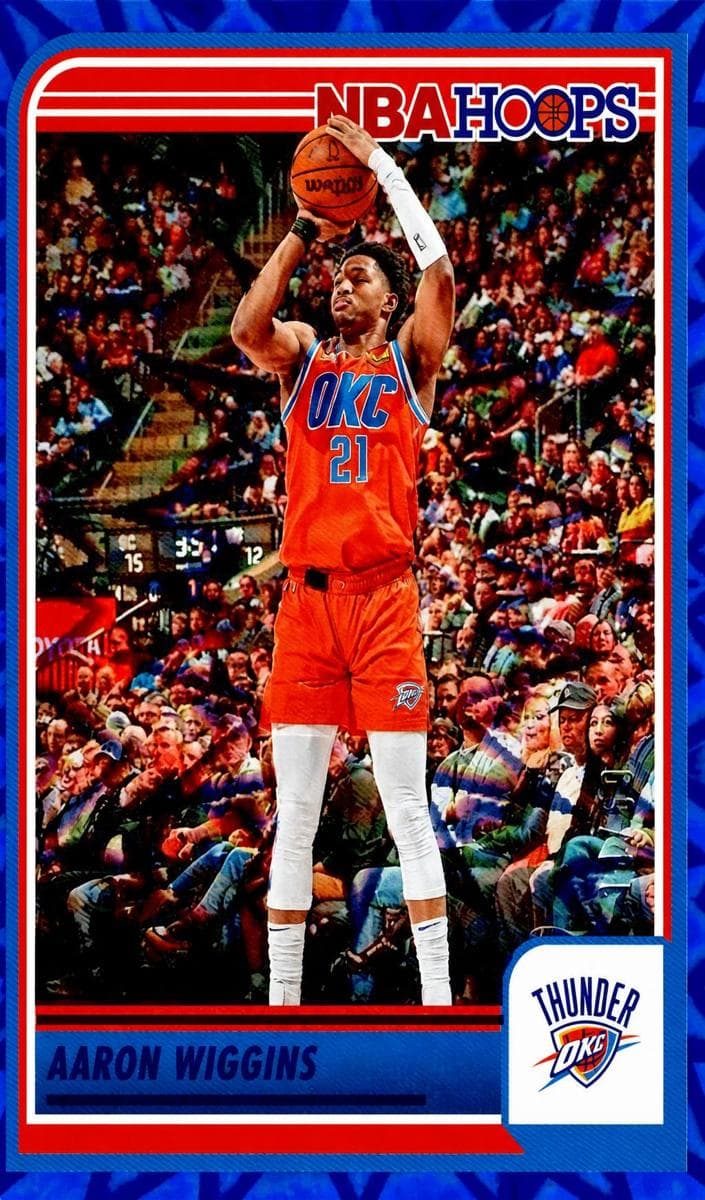 Aaron Wiggins 2022 panini Hoops Winter