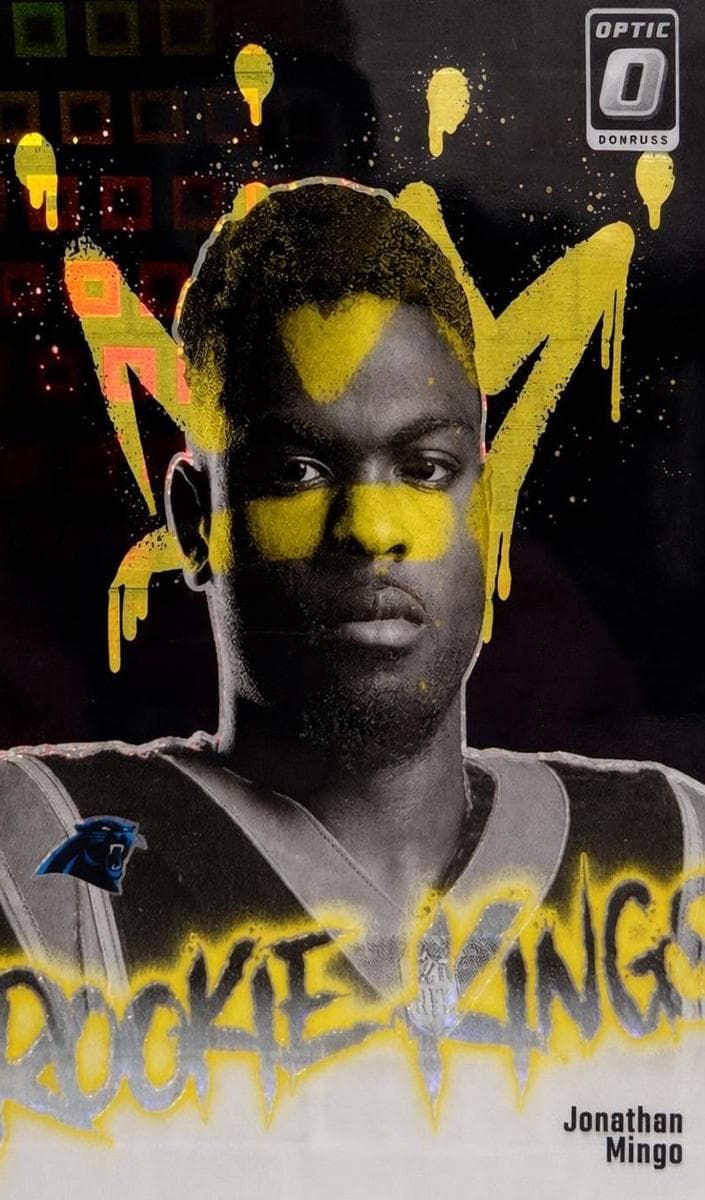 Jonathan Mingo 2023 panini Donruss Optic