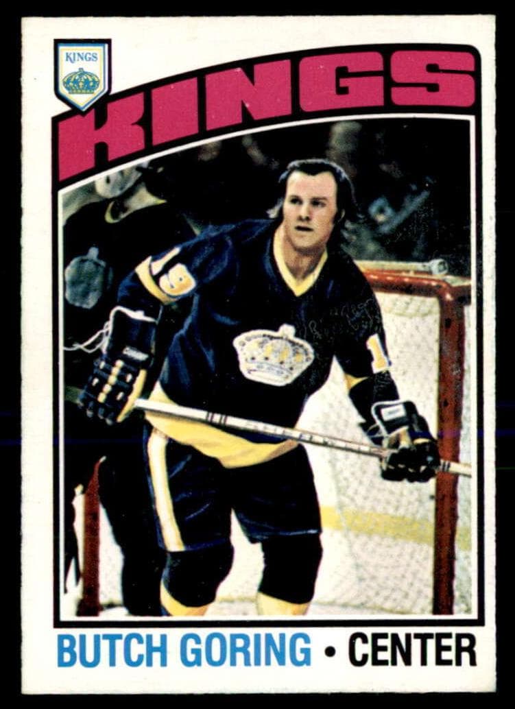 Butch Goring 1976 topps O-Pee-Chee