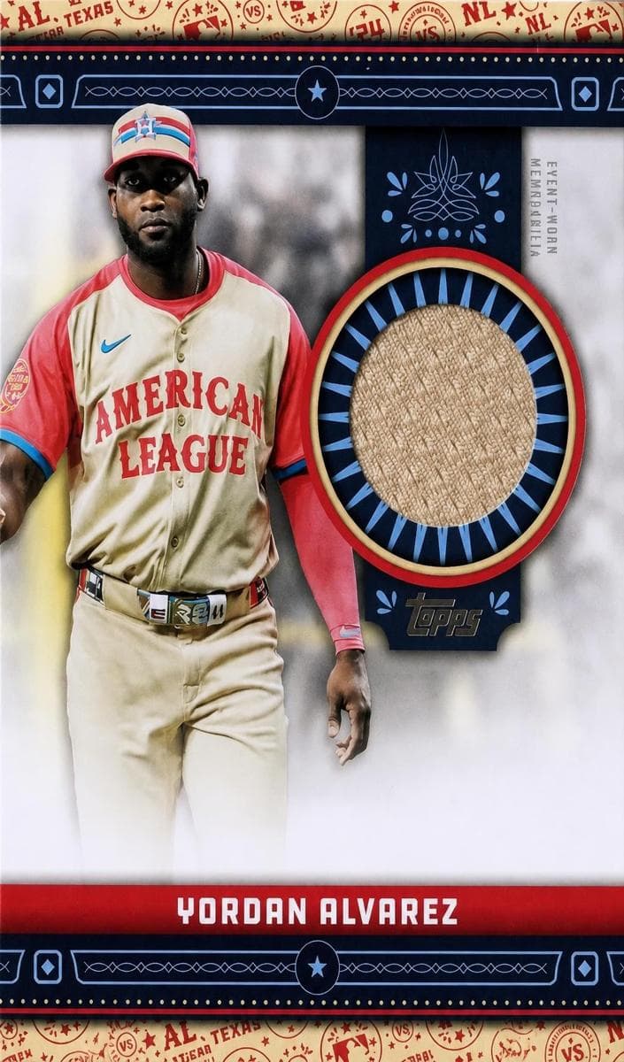 Yordan Alvarez 2024 topps Topps Update