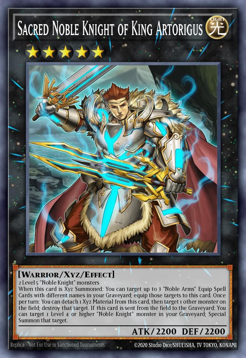 Sacred Noble Knight of King Artorigus #SHSP-EN087