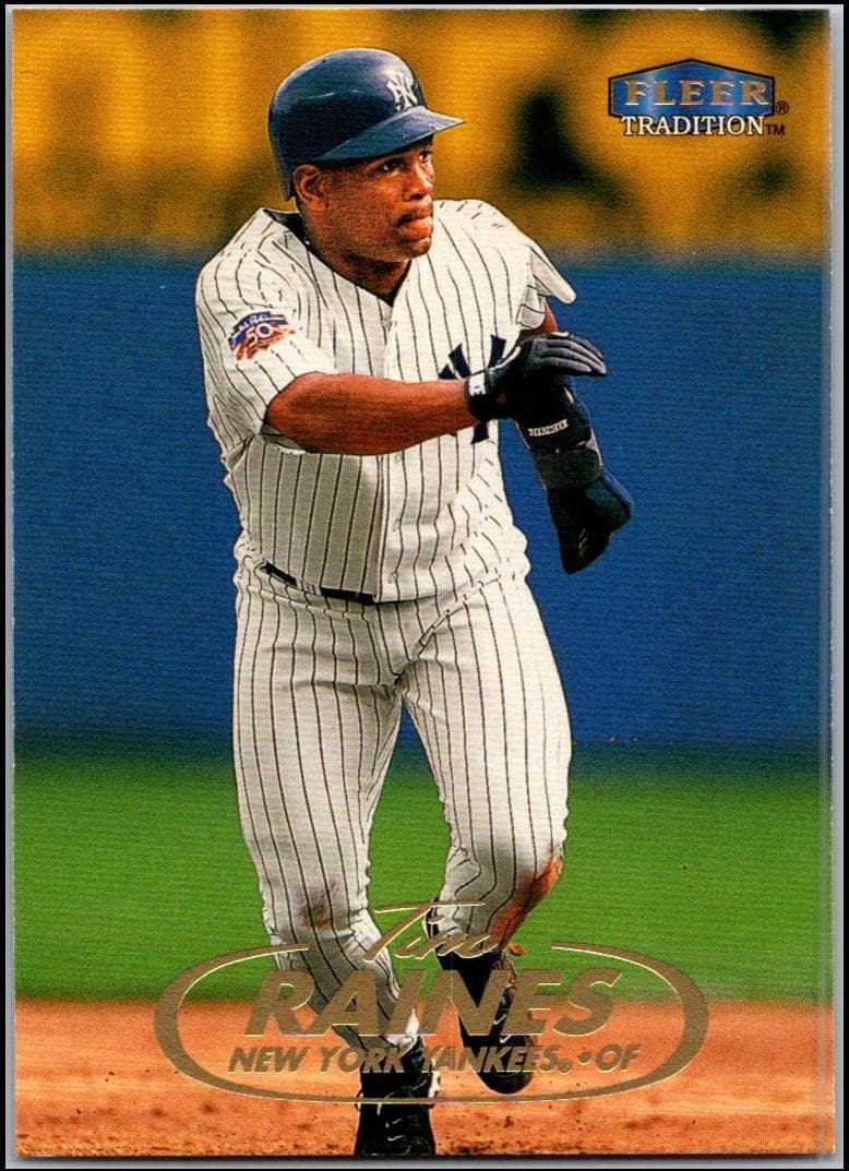 Tim Raines 1998 fleer Fleer Tradition